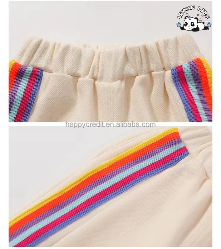 LEZONKIDS - Conjunto de Roupas de Boutique para Meninas Customizadas e Fofas com Impressões de Tecido Casual para Crianças de 2 a 14 Anos